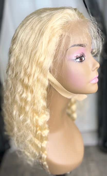 613 Blonde Deep Wave Wig